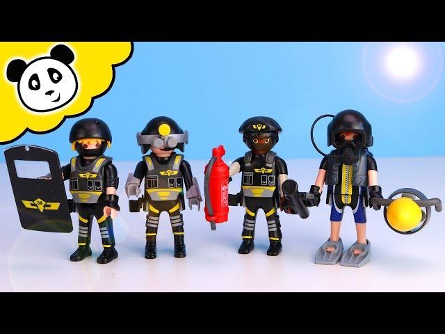 Playmobil Polizei - DAS SEK Einsatzteam - Spielzeug auspacken & spielen - Pandido TV