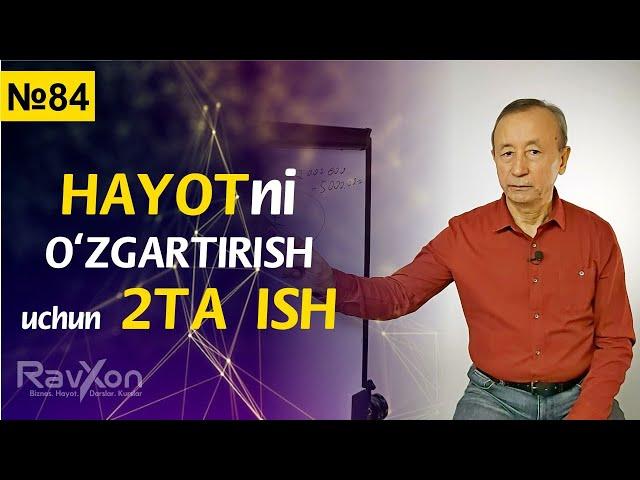 №84. IKKITA JIDDIY FORMULA - Hayotni o'zgartirish uchun | #million #marketing #hayot #biznes#natija