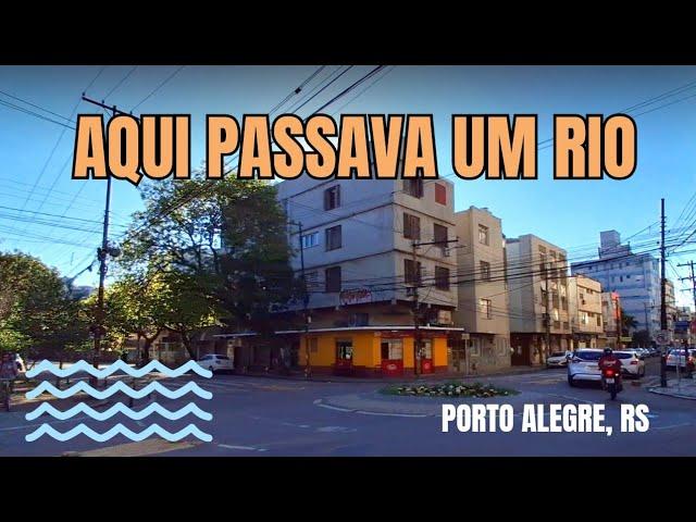 Breve história do local onde passava o Arroio Dilúvio, na Cidade Baixa, em Porto Alegre