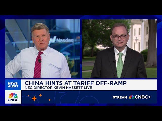 Watch CNBC's full interview with National Economic Council Director Kevin Hassett