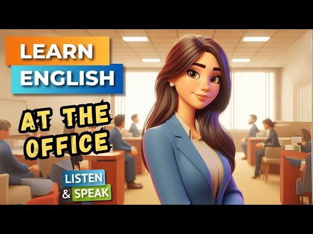 A Day at the Office  | English Stories | English Listening Skills - Speaking Skills.