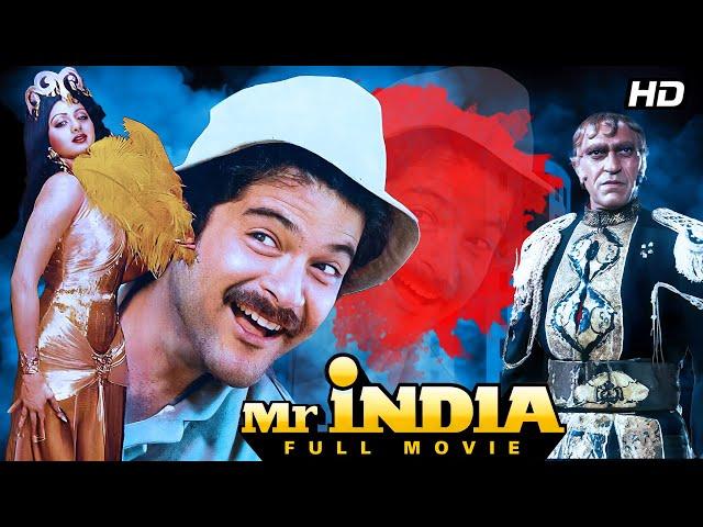 Mr. India (1987) - Superhit Hindi Movie in 4K | Anil Kapoor, Sridevi, Amrish Puri