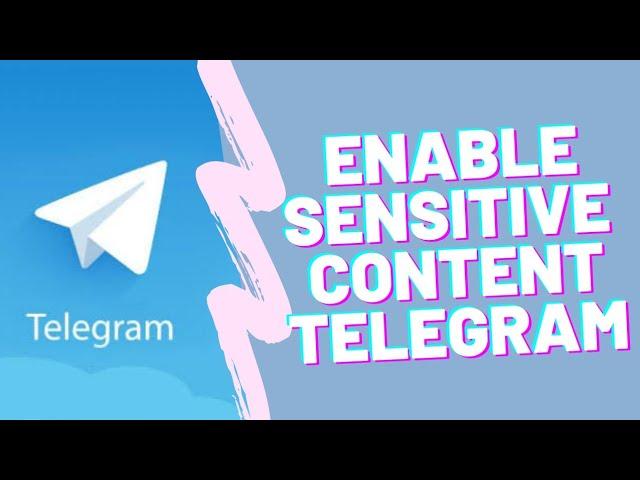 How to enable sensitive content on Telegram - iPhone