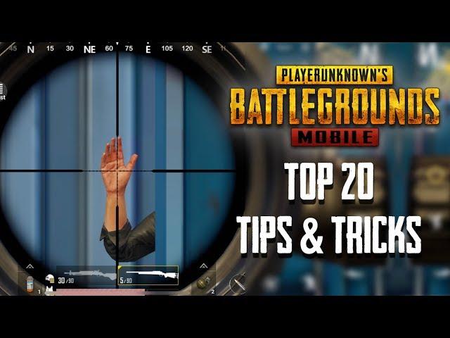 Top 20 Tips & Tricks in PUBG Mobile | Ultimate Guide To Become a Pro