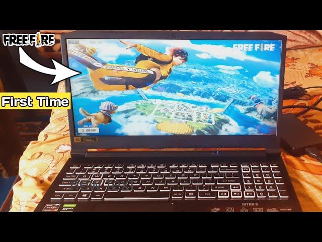 First Time Playing FreeFire In Laptop  || Acer Nitro 5 FreeFire