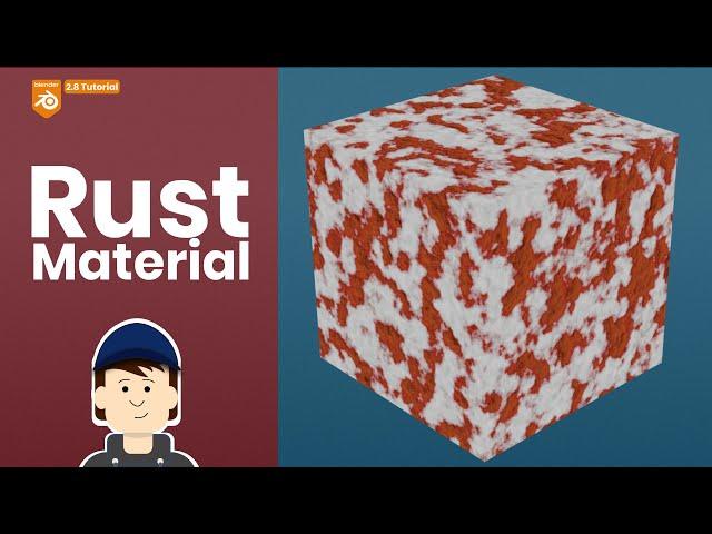 How to make a procedural rust material in Blender [2.83]