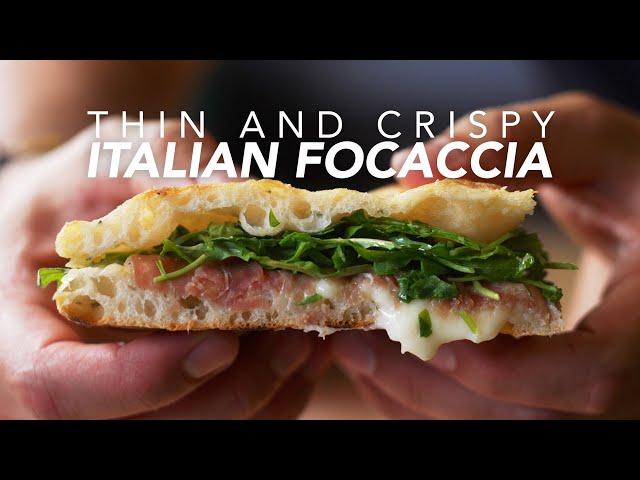 Authentic Italian Focaccia (No Knead)