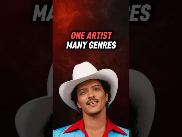 One artist, many genres | Bruno Mars  Which genre did I forgot?