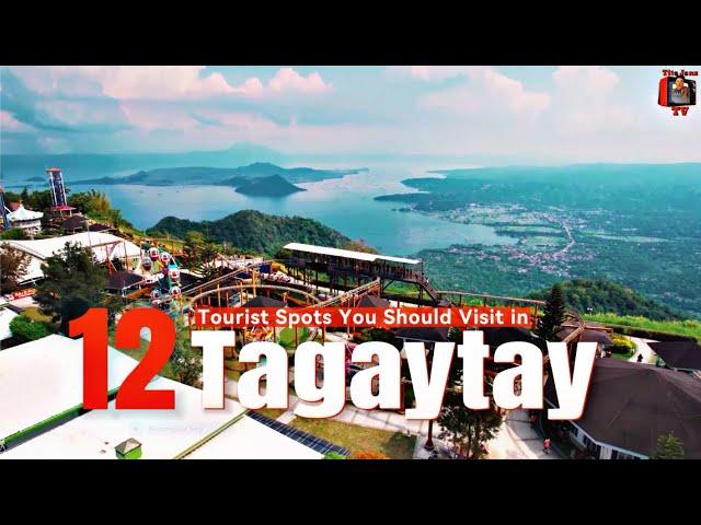 12 Tourist Spots sa Tagaytay na Dapat mong Bisitahin 2024 | Tito Jonz TV