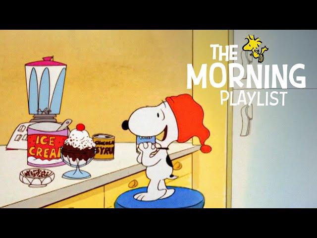 Morning Energy Boost  Chill Morning Sweet Melody with Snoopy