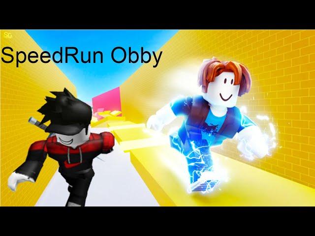 SpeedRun Obby Diroblox Dalam Waktu 2 menit