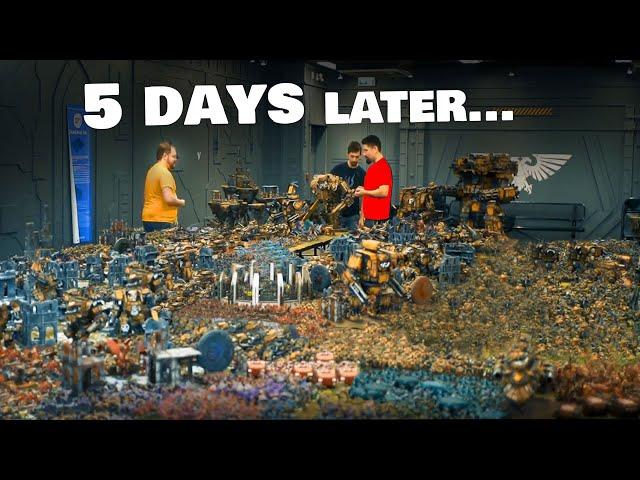 Dave’s 300,000 pt Warhammer 40k Apocalypse Game | Orks vs Chaos