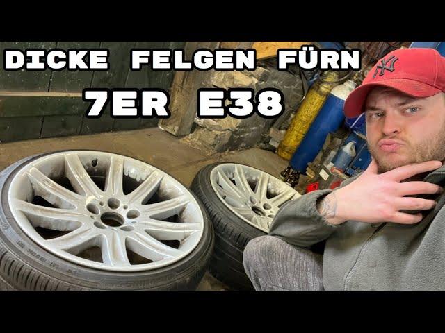 Breite Concave Felgen für den 7er BMW Styling 95 | BMW E38 728i Projekt