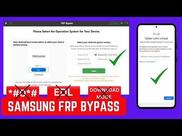 Samsung FRP Bypass Android 12/13/14 | Samsung FRP Unlock Tool 2025 | Google Account Remove