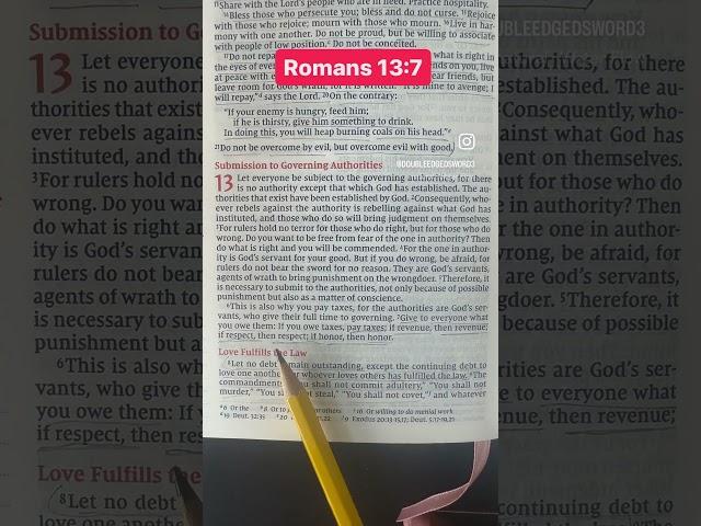 Romans 13:7 #jesus #romans #christiansongs #paul #taxes #bibleverse #instrument #honor #dailybible