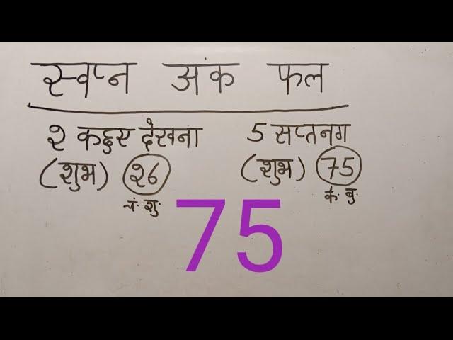 23 नवंबर 2024 सपनों के फल