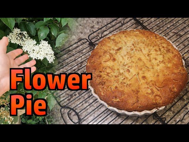 Experimental Elderflower Clafoutis - Is It a Cake, Pie or Pudding? Yes.