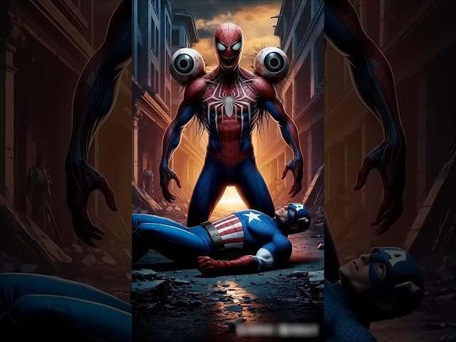 Capten Amerika vs Spiderman vs Hulk #marveltoys #superhero #hulk