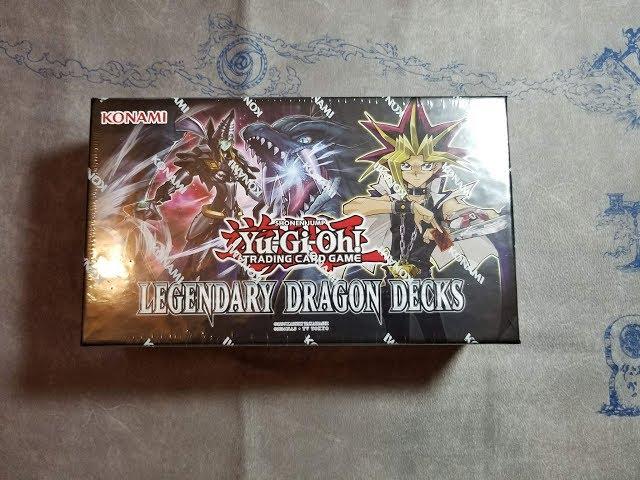 Yugioh Legendary Dragon Decks Box Opening!!!