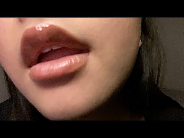 ASMR | UPCLOSE LENS LICKING + Sensitive Mouth Sounds