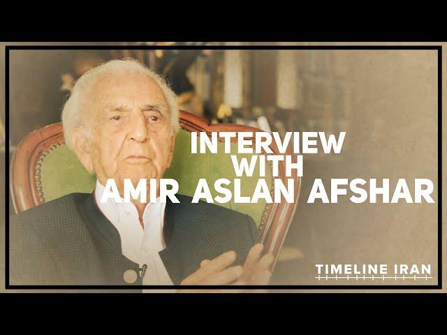 Bobak Kalhor's interview with Amir Aslan Afshar