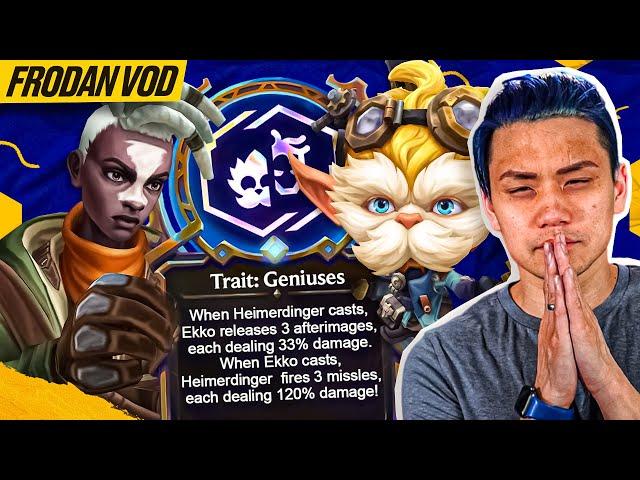 Will I Figure Out How to Win With Geniuses? I Hunt For the Tech! | Frodan Set 13 VOD