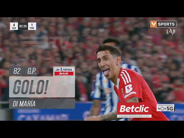 Golo Di María: Benfica (4)-1 FC Porto (Liga 24/25 #11)