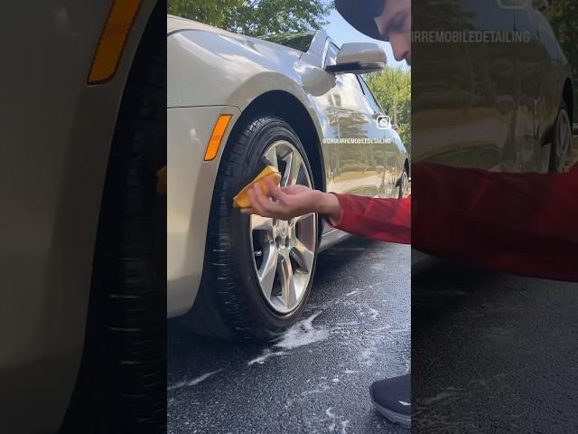 Tire shine application!