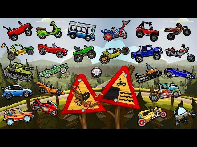 I got ALL WORLD RECORDS in a SPECIAL MAP - Hill Climb Racing 2