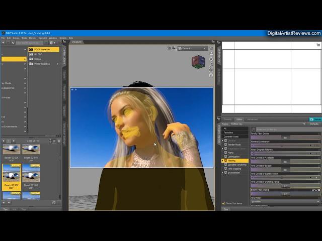 DAZ Studio Iray DeNoiser Put To The Test