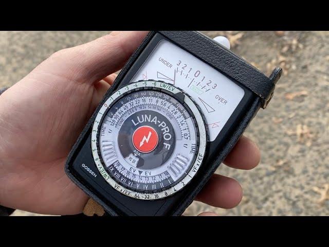 Gossen Luna Pro F Light Meter - Exposure For 8mm / 16mm Cine Film