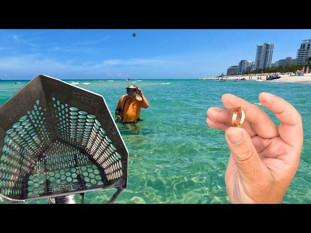 Beach Metal Detecting Florida's East Coast for GOLD