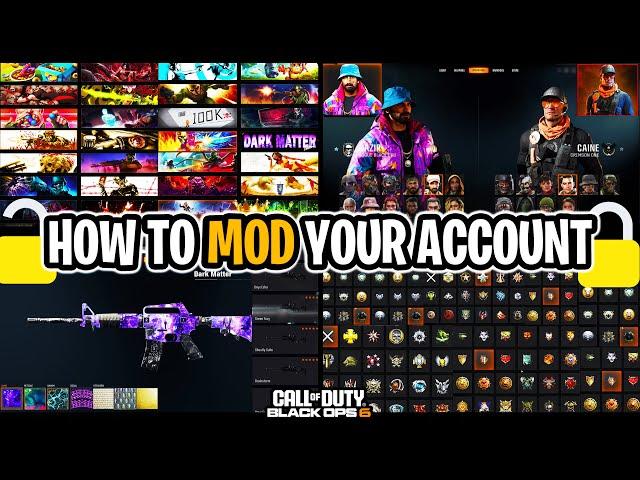 How to mod your account in BLACK OPS 6 (Fast and Easy)