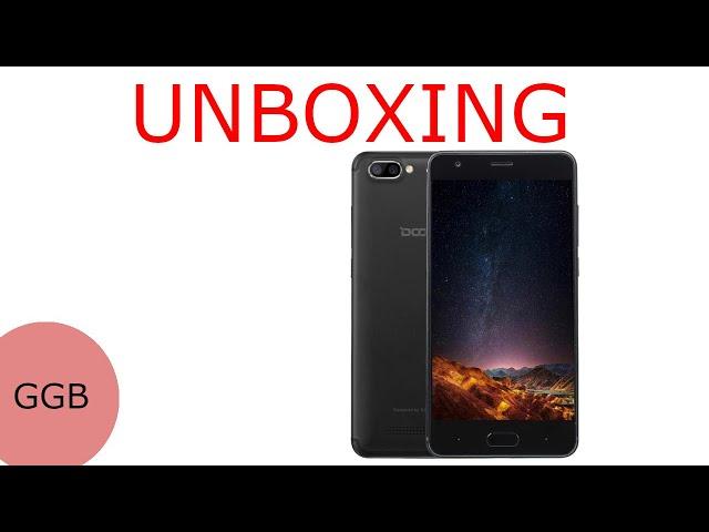 DOOGEE x20 smartphone unboxing