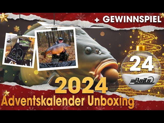 2024 Magic Baits Angel Adventskalender Türchen 24 Unboxing Vorstellung Weihnachtskalender Karpfen