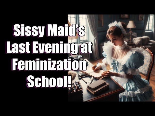 Sissy Maid's Last Night Before Feminization Exam at Sissy School! | ASMR FLR CD TG M2F