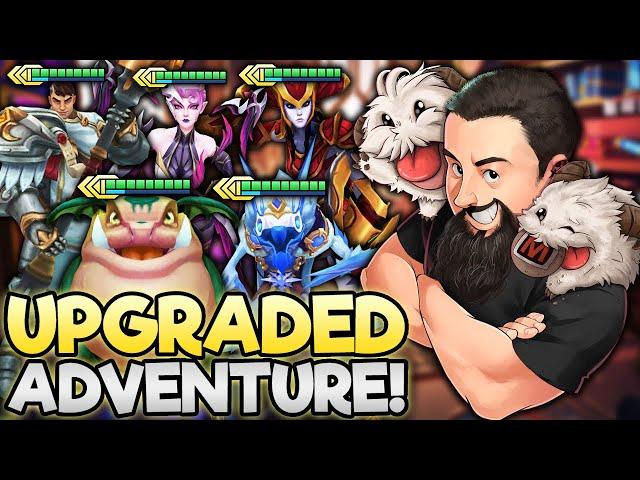 Upgraded Adventure - The Golden Team Prevails!! Right..? | TFT Magic & Mayhem | Teamfight Tactics