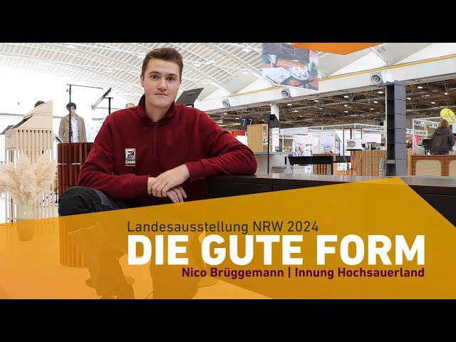 Gesellenstück von Nico Brüggemann – DIE GUTE FORM NRW 2024