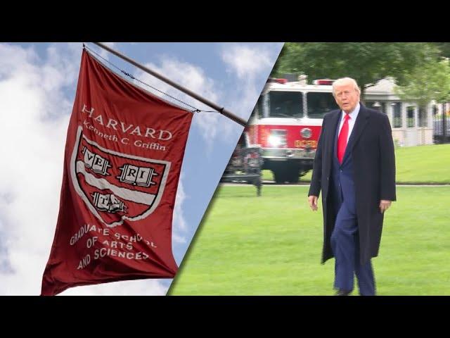 Harvard sues the Trump administration over ban on enrolling foreign students