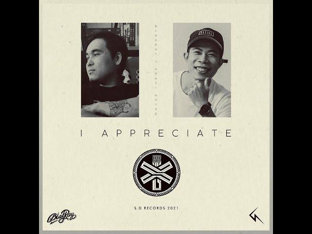 Blak Ray - I Appreciate feat. KraziNoyze  (Official Visualizer)