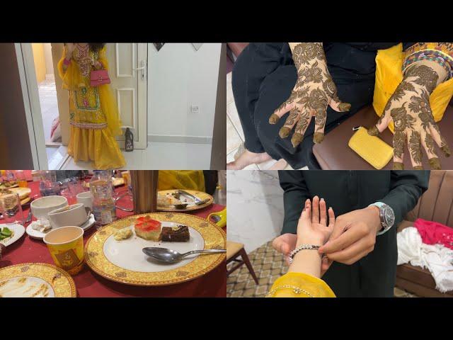 Mere Cousin ki Mehndi | Qatar  mein hamara pehla din | Pakistani Vlogger