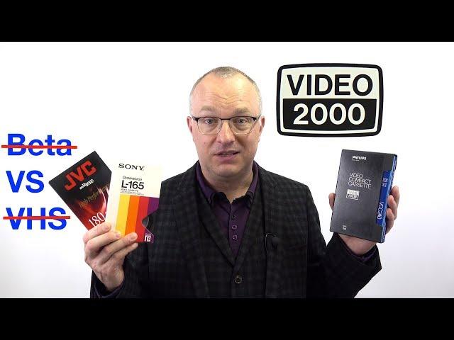 Video History: V2000 - The format that came third in a two-horse race