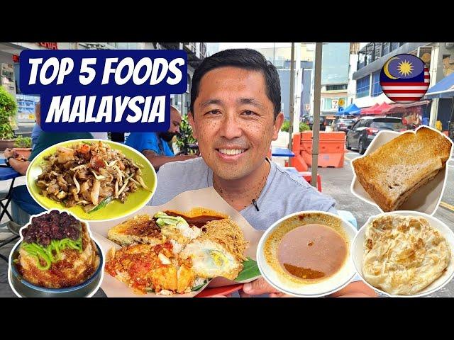 Kuala Lumpur Food Tour!  Top 5 Food You Must Try in Malaysia!