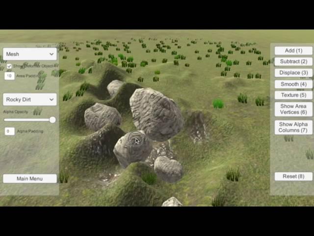 Dynamic Terrain Objects