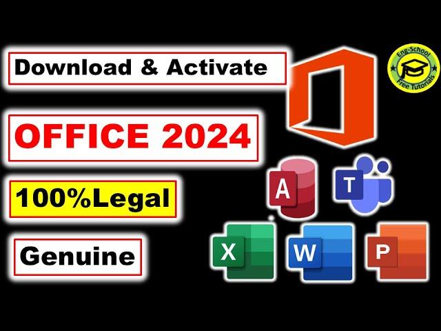 Download and Install Office 2024 From Microsoft  | Genuine Version| Download Office 2024