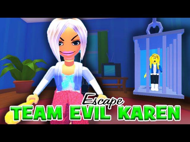 [NEW] КОМАНДНЫЙ ПОБЕГ ОТ ЗЛОЙ КАРЕН TEAM EVIL KAREN ESCAPE Roblox