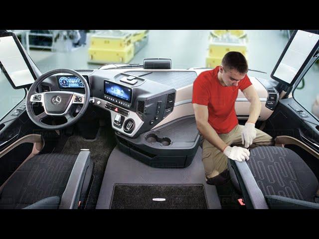 How they Build the Most Expensive Mercedes Truck - Inside Actros Production Line Factory