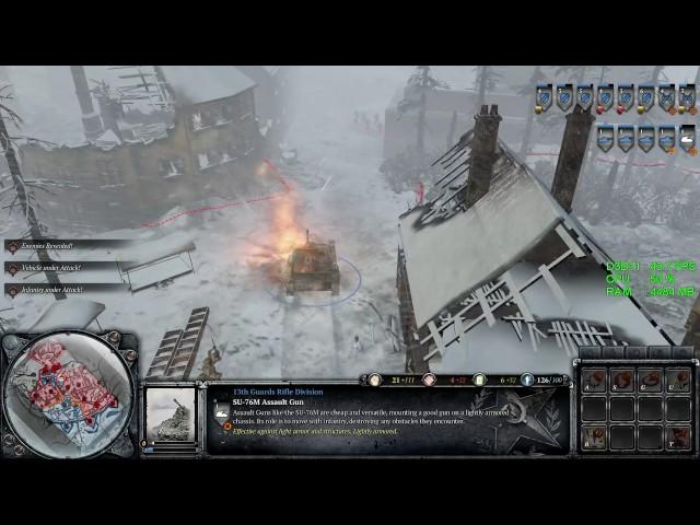 GeForce GTX 1050 ti -- Intel Pentium G4560 -- Company of Heroes 2 COH 2 Benchmark