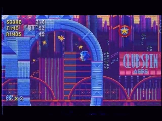 Sonic Mania - Sega Saturn commercial