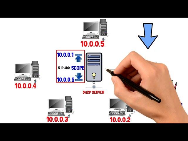 شرح ال DHCP بالتفصيل وبالعربي وجرافيك احترافي